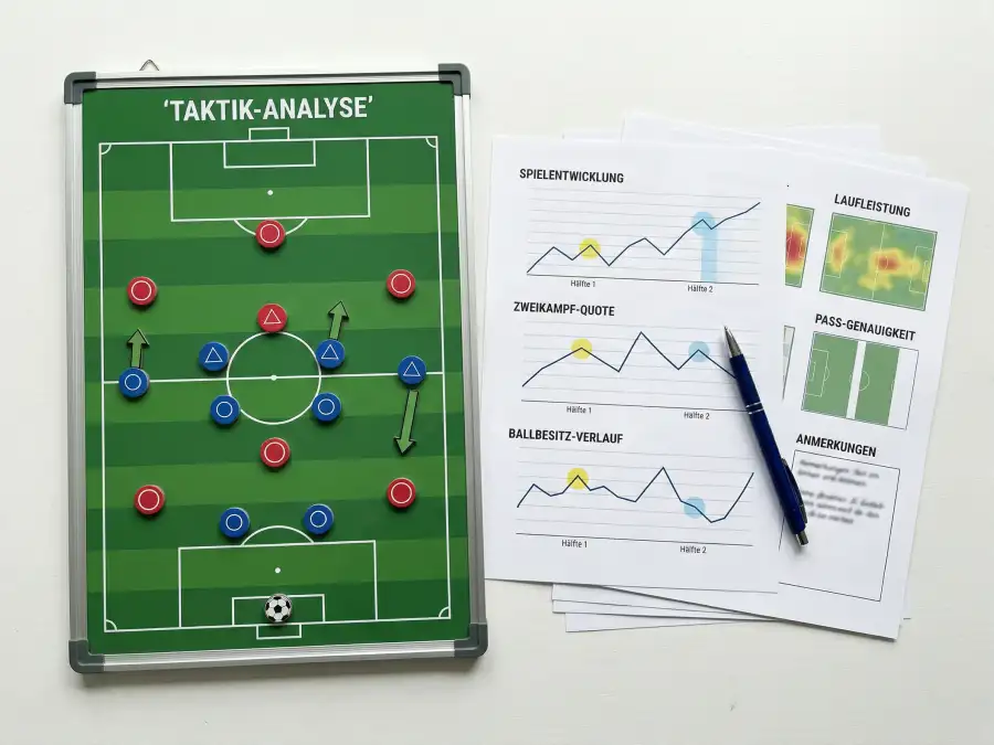 Detaillierte Spielstatistiken und Expected-Goals-Analyse für Fußballwetten